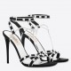 Valentino Garavani Black Free Rockstud 105mm Sandals