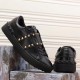 Valentino Black Rockstud Untitled Sneaker