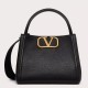 Valentino Alltime Medium Bag in Black Grained Calfskin