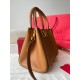 Valentino Alltime Small Bag in Brown Grained Calfskin