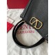 Valentino Alltime Small Bag in Black Grained Calfskin