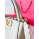 Valentino Alltime Small Bag in White Grained Calfskin