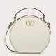 Valentino VLogo Signature Mini Bag in White Calfskin