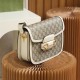 Gucci Saddle Bag Mini White Leather