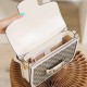 Gucci Saddle Bag Mini White Leather