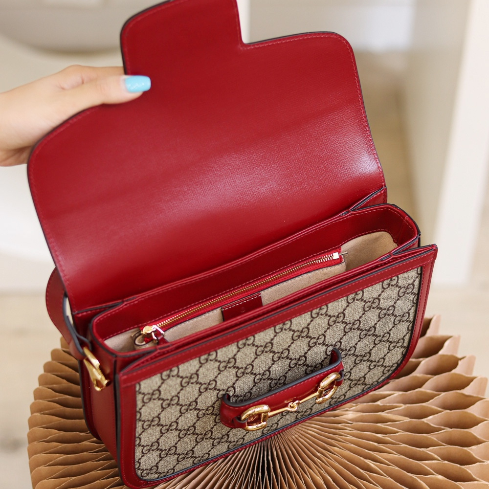 Gucci Horsebit Series Vintage Red