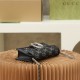 Gucci Dionysus Tiger Head Bag Black Denim Small