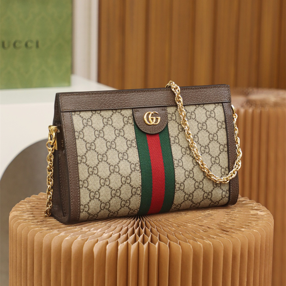 Gucci Ophidia Series Classic Brown Leather