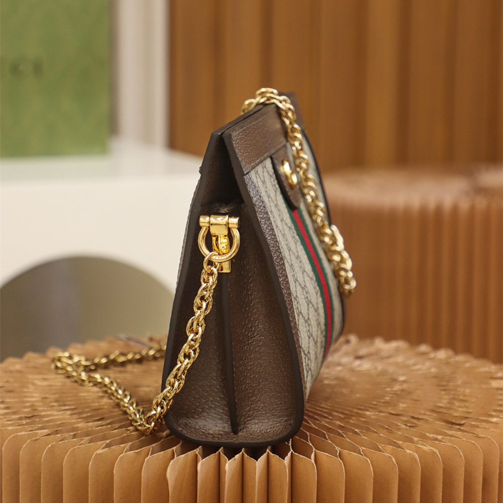 Gucci Ophidia Series Classic Brown Leather