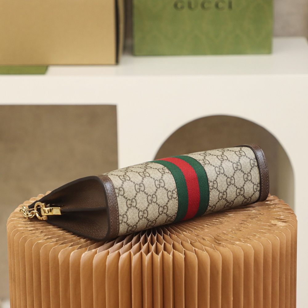 Gucci Ophidia Series Classic Brown Leather