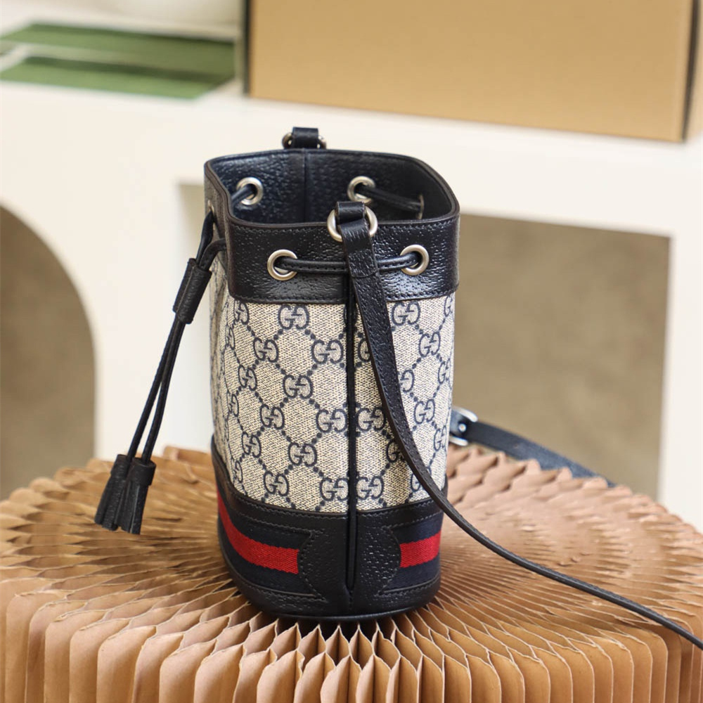 Gucci Bucket Bag Navy Blue