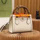 Gucci Bamboo Handle Bag Off-White