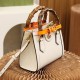 Gucci Bamboo Handle Bag Off-White