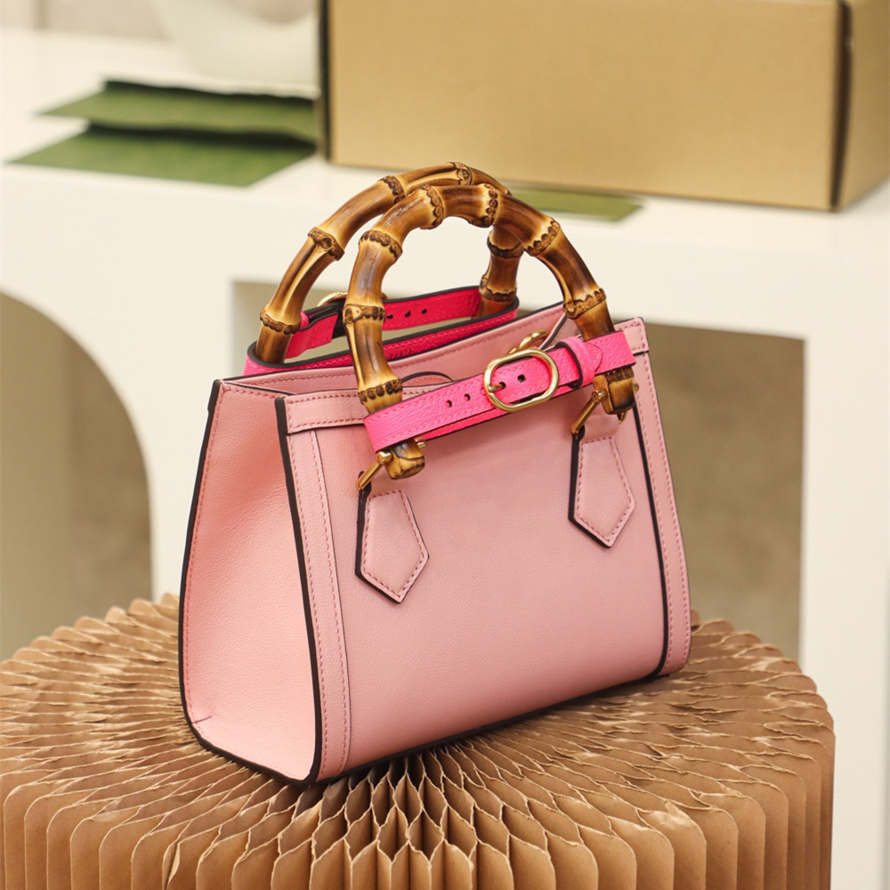 Gucci Handbag Diana Princess Edition Pink