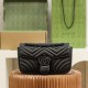 Gucci Women's Marmont Bag Series Resin Black Medium