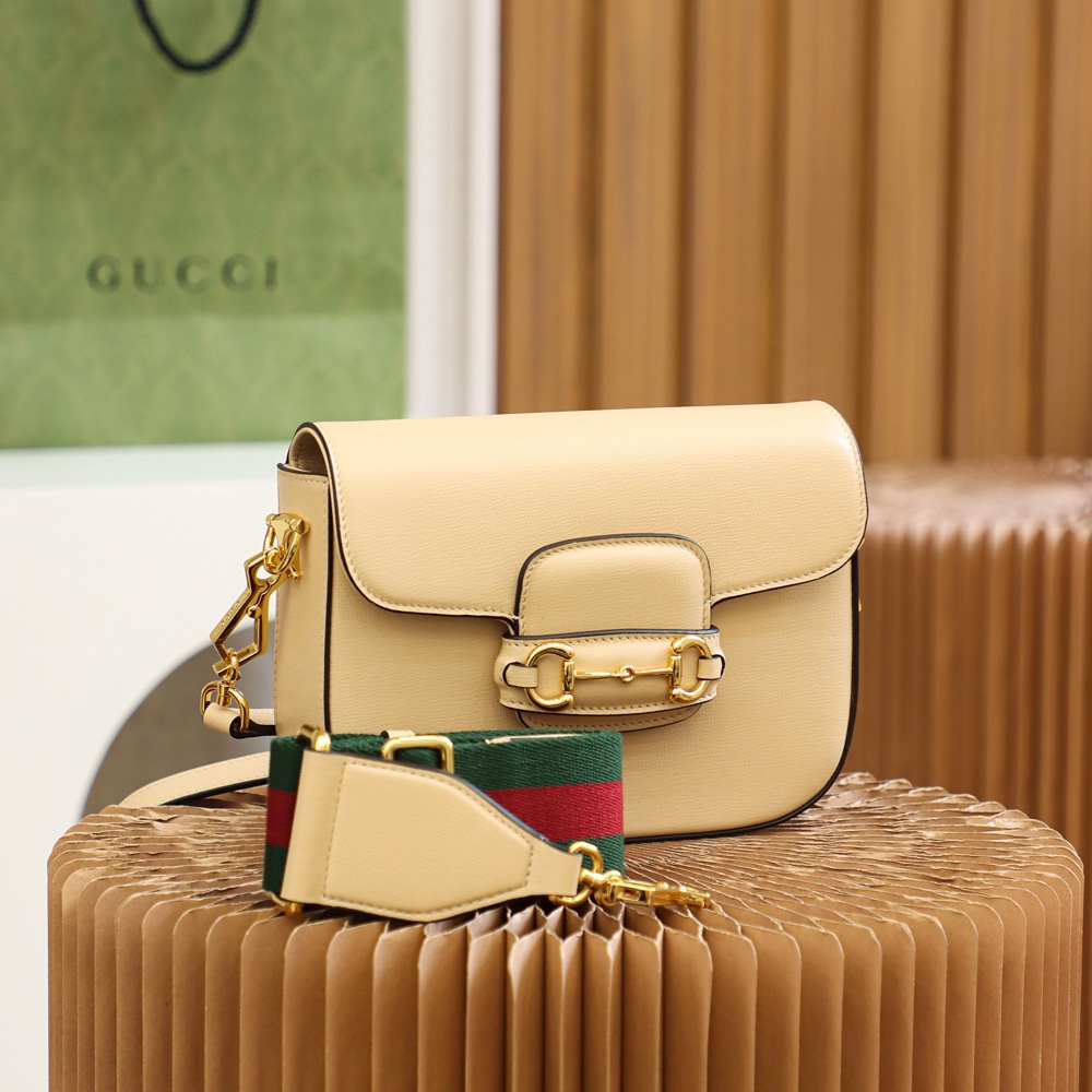 Gucci Horsebit Series Beige Small