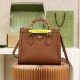 Gucci Bamboo Handle Bag Brown Large