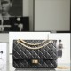 Chanel 2.55 Series Flap Bag Black/Gold