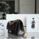 Chanel 2.55 Series Flap Bag Black/Gold Small