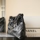 Chanel 24C Beach Bag Black/Silver