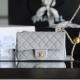 Chanel Gold Ball Bag CF Series Gray Lambskin