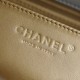 Chanel Gold Ball Bag CF Series Gray Lambskin