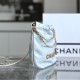 Chanel Mini Shopping Bag Blue Calfskin