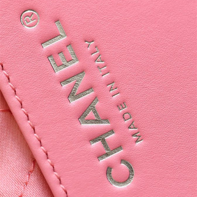 Chanel Mini Shoulder Shopping Bag Pink