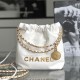 Chanel Mini Shoulder Bag Pure White