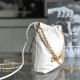 Chanel Mini Shoulder Bag Pure White