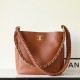 Chanel Shoulder Tote Bag 23A Caramel