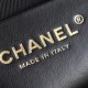 Chanel Hobo  Bag Black and Gold Small