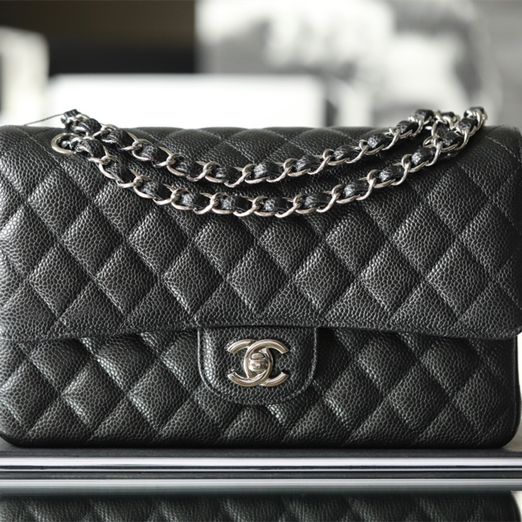 Chanel Flap Bag CF Series Caviar Medium