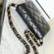 Chanel Flap Bag 19 Series Fall/Winter Edition Black and Gold