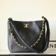 Chanel Shoulder Bag 23A Black and Gold