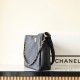 Chanel Shoulder Bag 23A Black and Gold