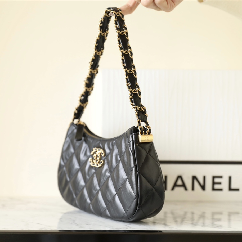 Chanel Official Website 23K Series Large Black and Gold