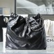 Chanel Shopping Bag 22Bag Medium Black and Silver