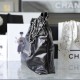 Chanel Shopping Bag 22Bag Small Black and Silver