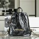 Chanel 23P Series Backpack  Black and Gold