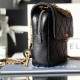 Chanel 22P Backpack Series Black and Gold