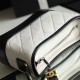 Chanel Hobo Bag Black and White Quilted