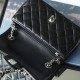 Chanel Flap Bag Mini Lambskin Large Silver