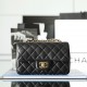 Chanel Flap Bag Mini Lambskin Large Gold