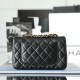 Chanel Flap Bag Mini Lambskin Large Gold