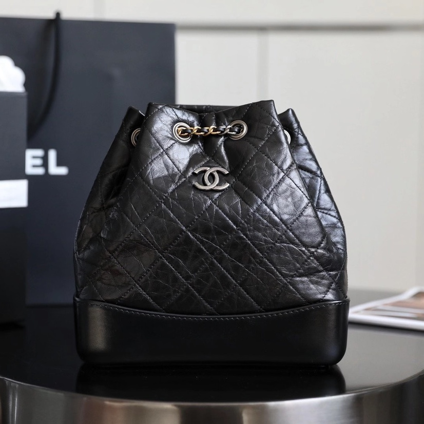 Chanel Top Replica Hobo Backpack Genuine Leather