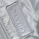 Chanel Shopping Bag Gray Medium Size