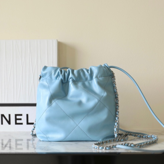 Chanel Mini Beach Bag Blue