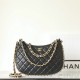 Chanel  23B Series Chain Shoulder Bag Large Black