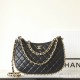 Chanel  23B Series Chain Shoulder Bag Large Black